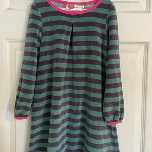 Mini Boden Striped Dress size 6-7 years Easter dress spring outfit Easter dress